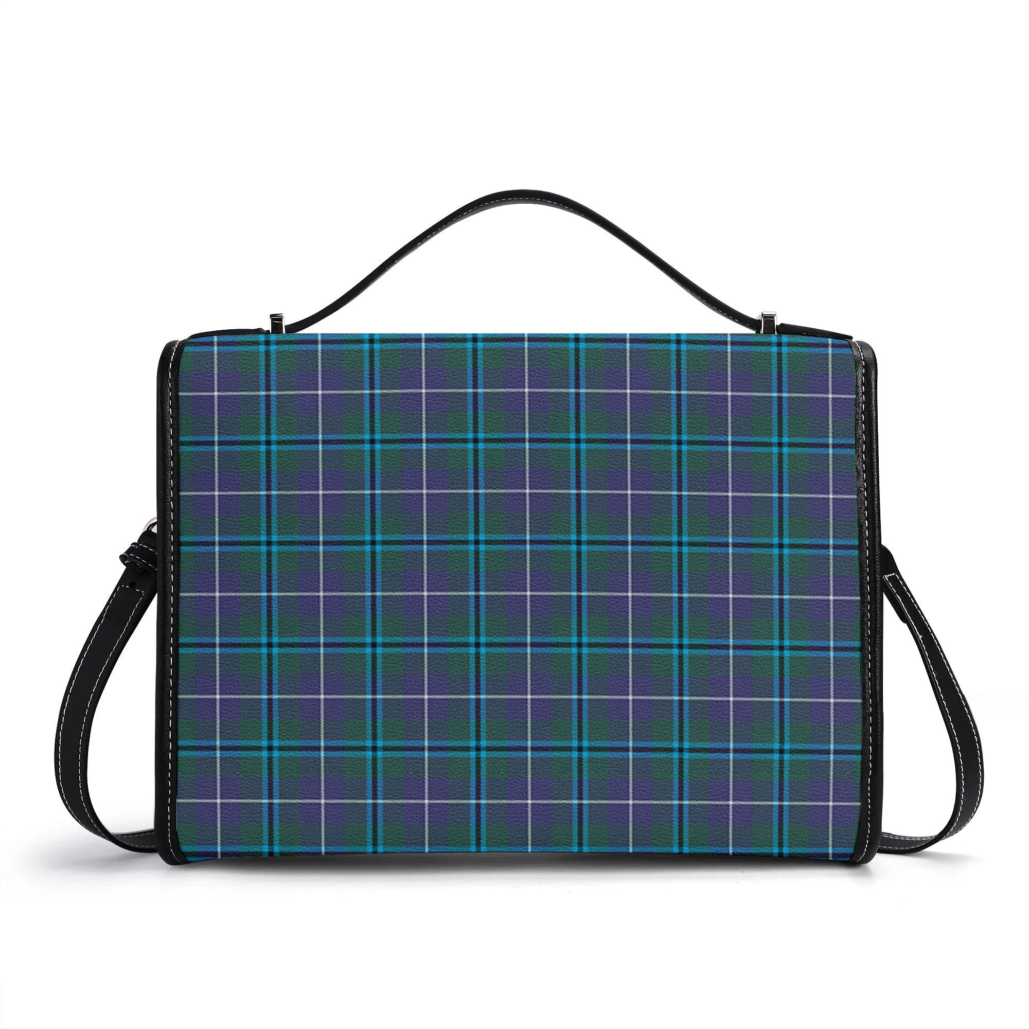 Sandilands Tartan Crest Satchel Bag