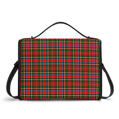 Stewart Royal Tartan Crest Satchel Bag