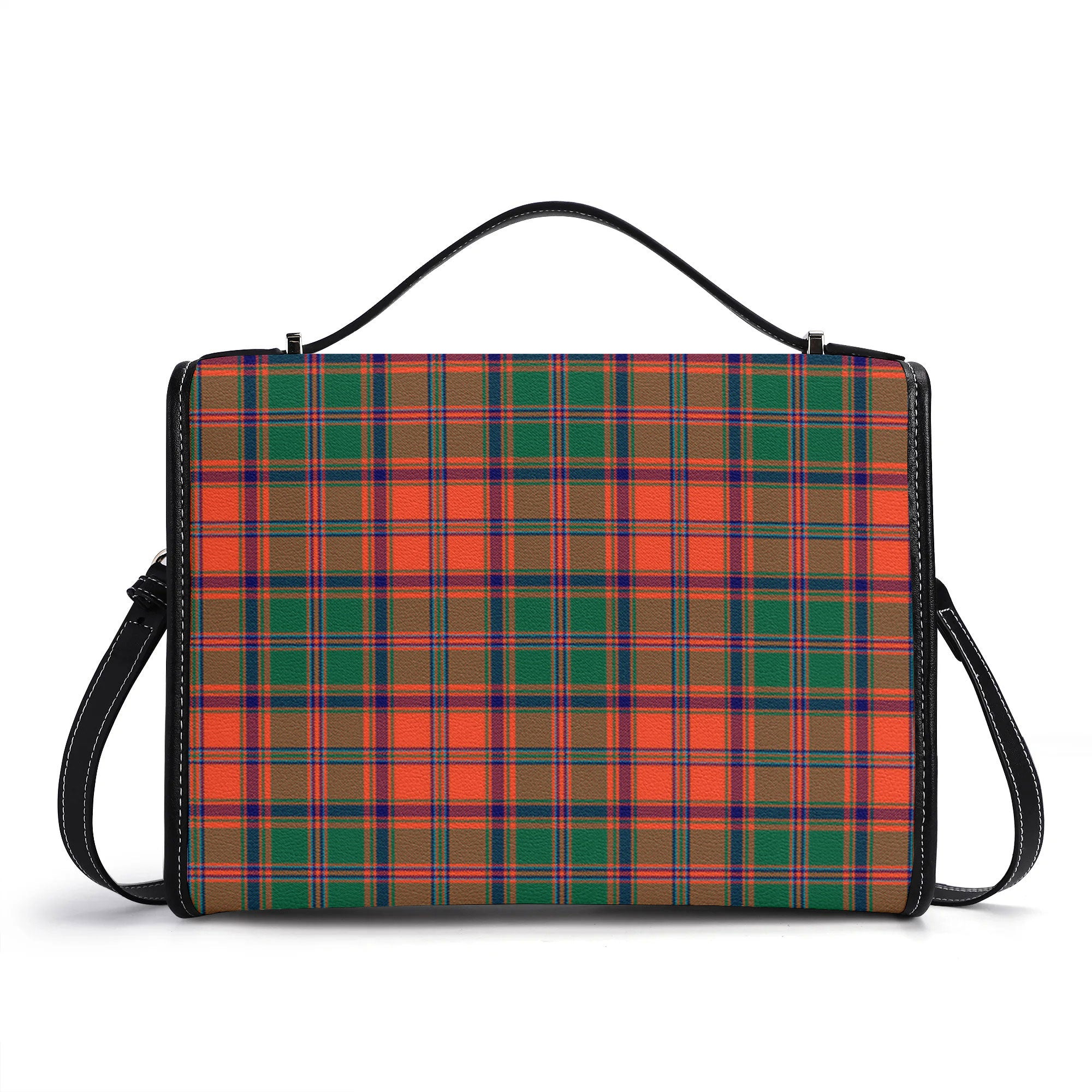 Stewart of Appin Ancient Tartan Crest Satchel Bag