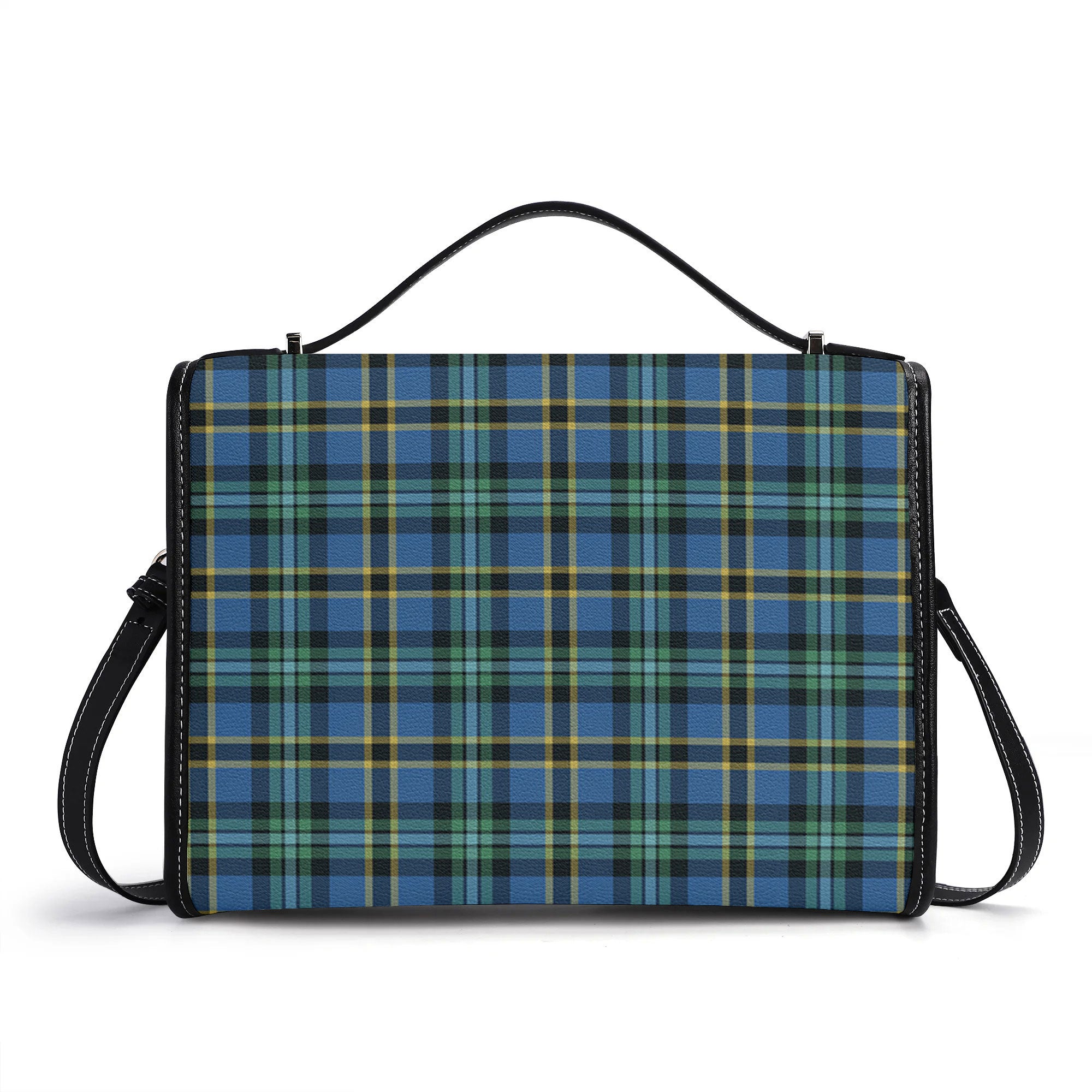 Weir Ancient Tartan Crest Satchel Bag