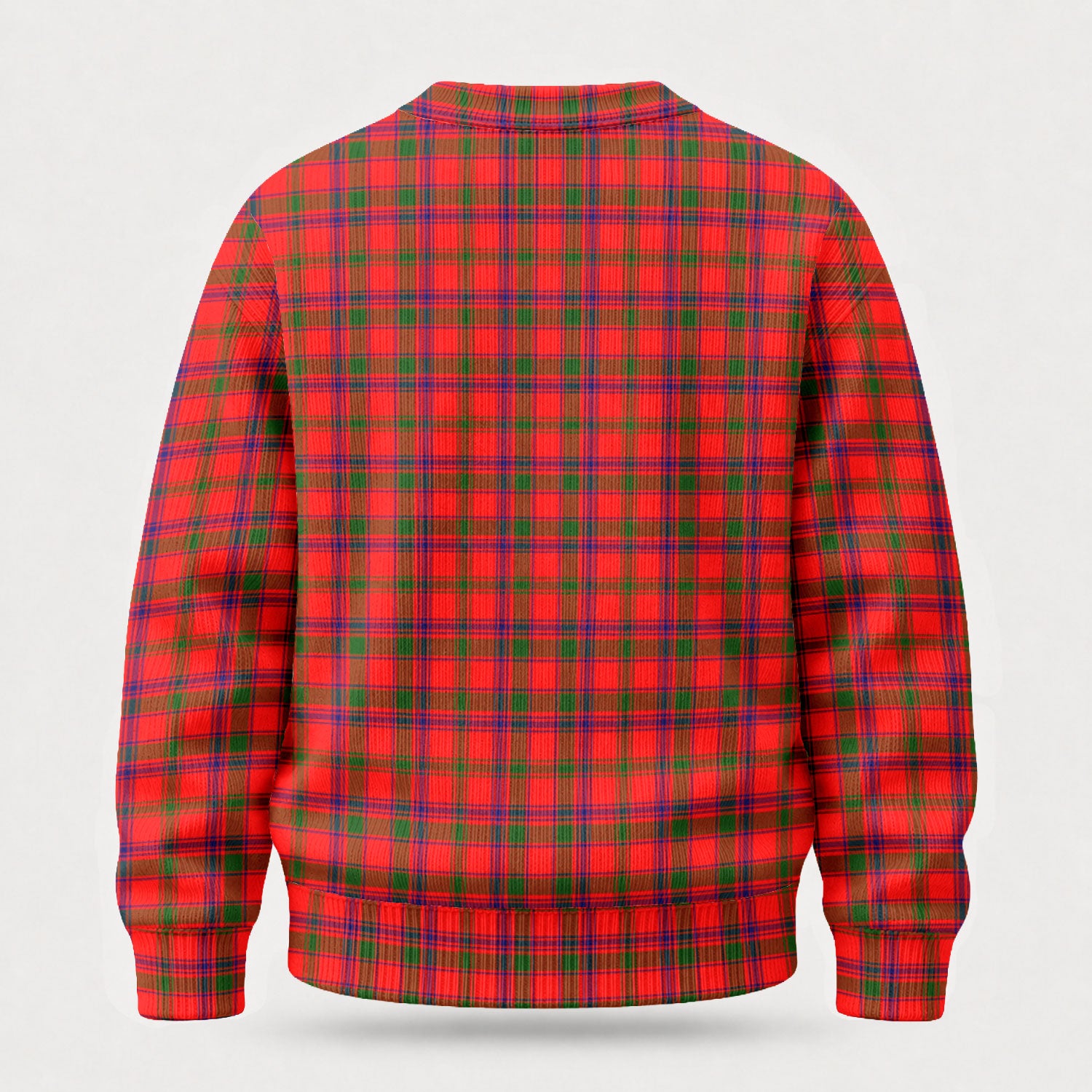 Bain Tartan Crest Sweater