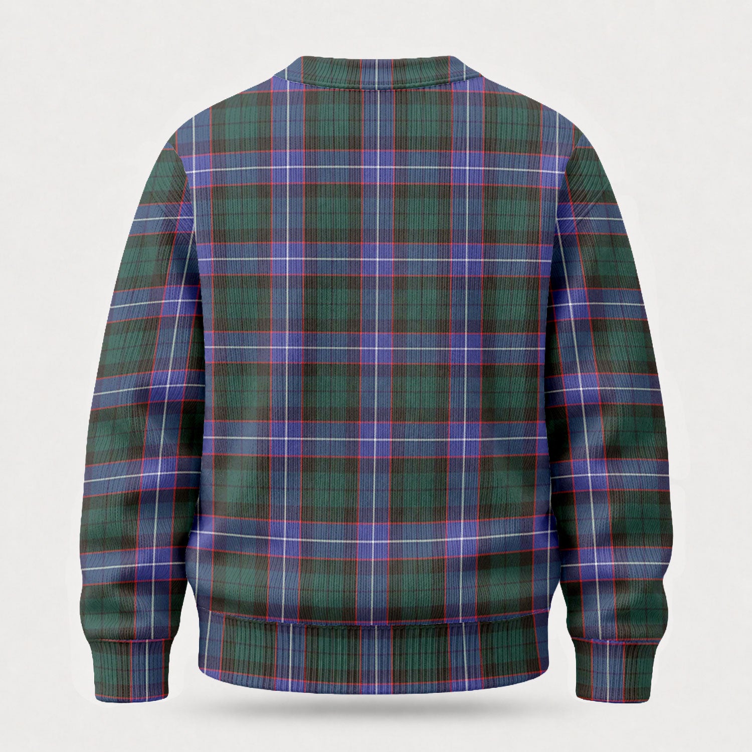 Guthrie Modern Tartan Crest Sweater