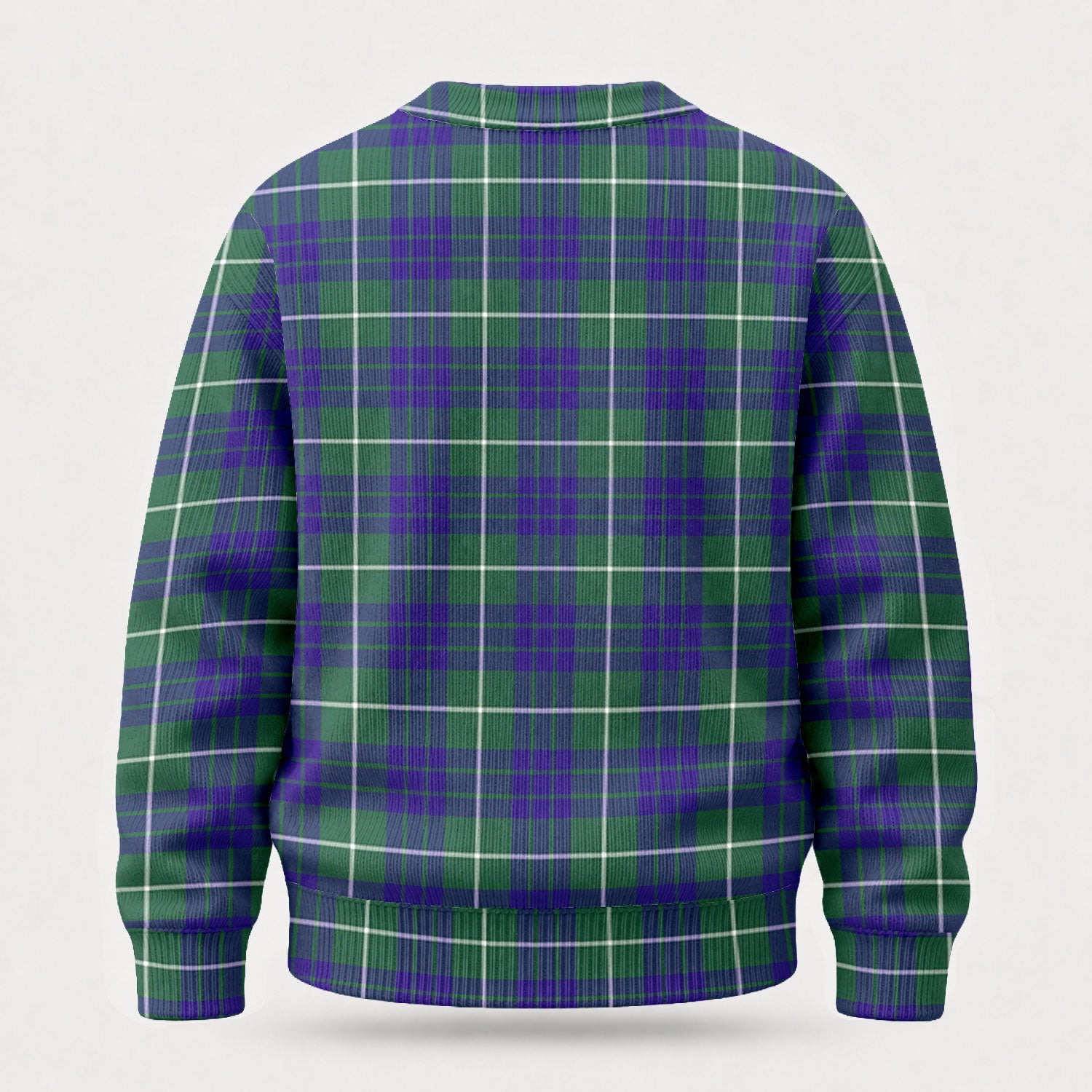Hamilton Hunting Modern Tartan Crest Sweater