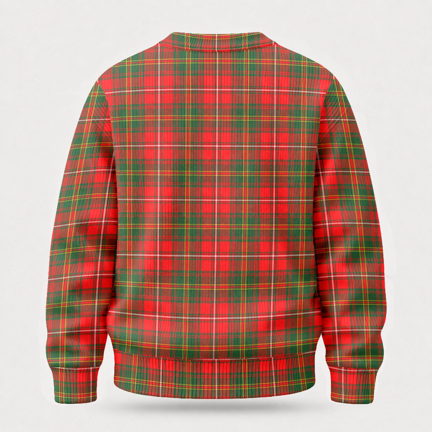 Hay Modern Tartan Crest Sweater