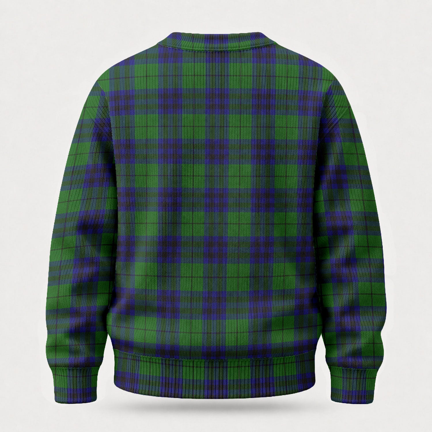 Keith Modern Tartan Crest Sweater