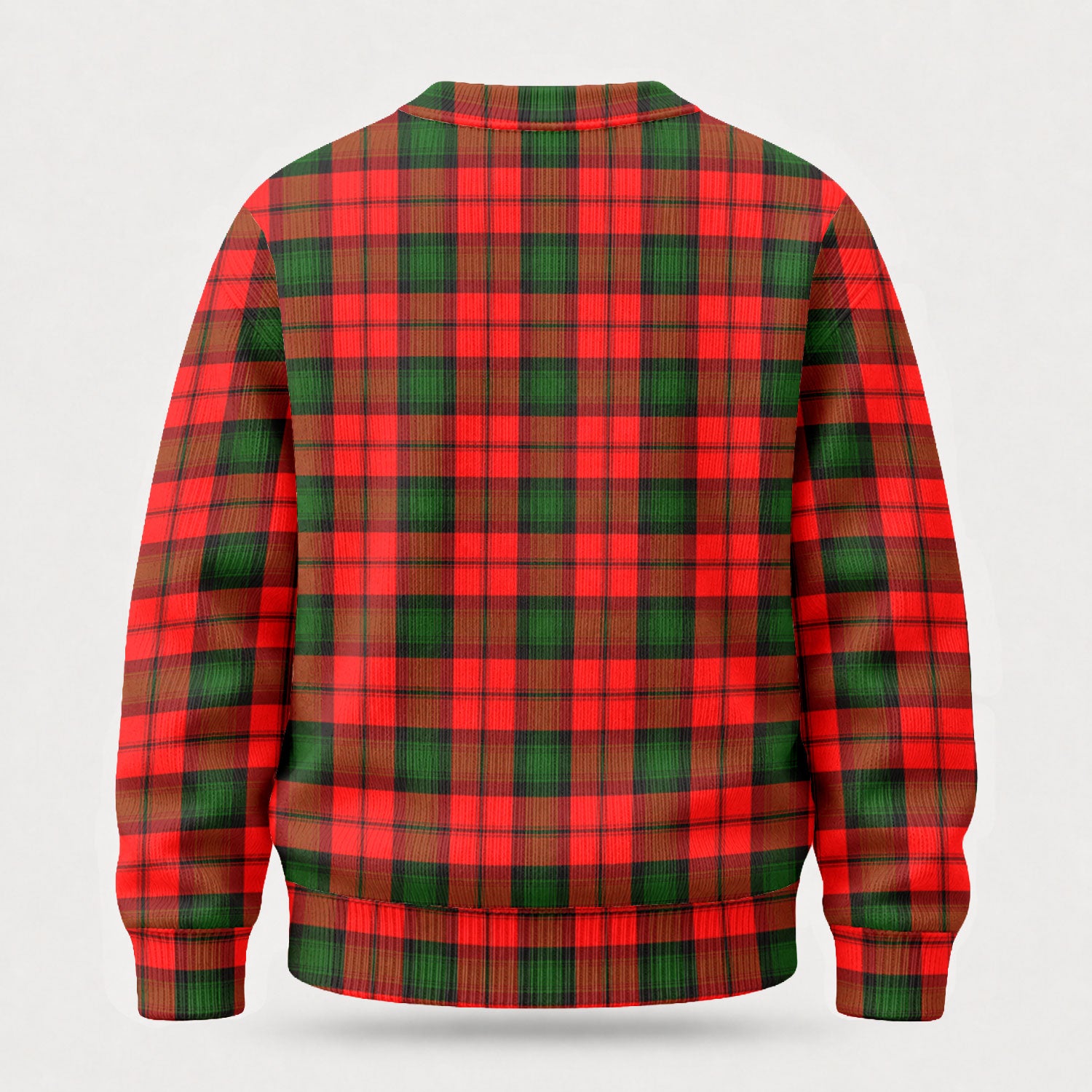 Kerr Modern Tartan Crest Sweater