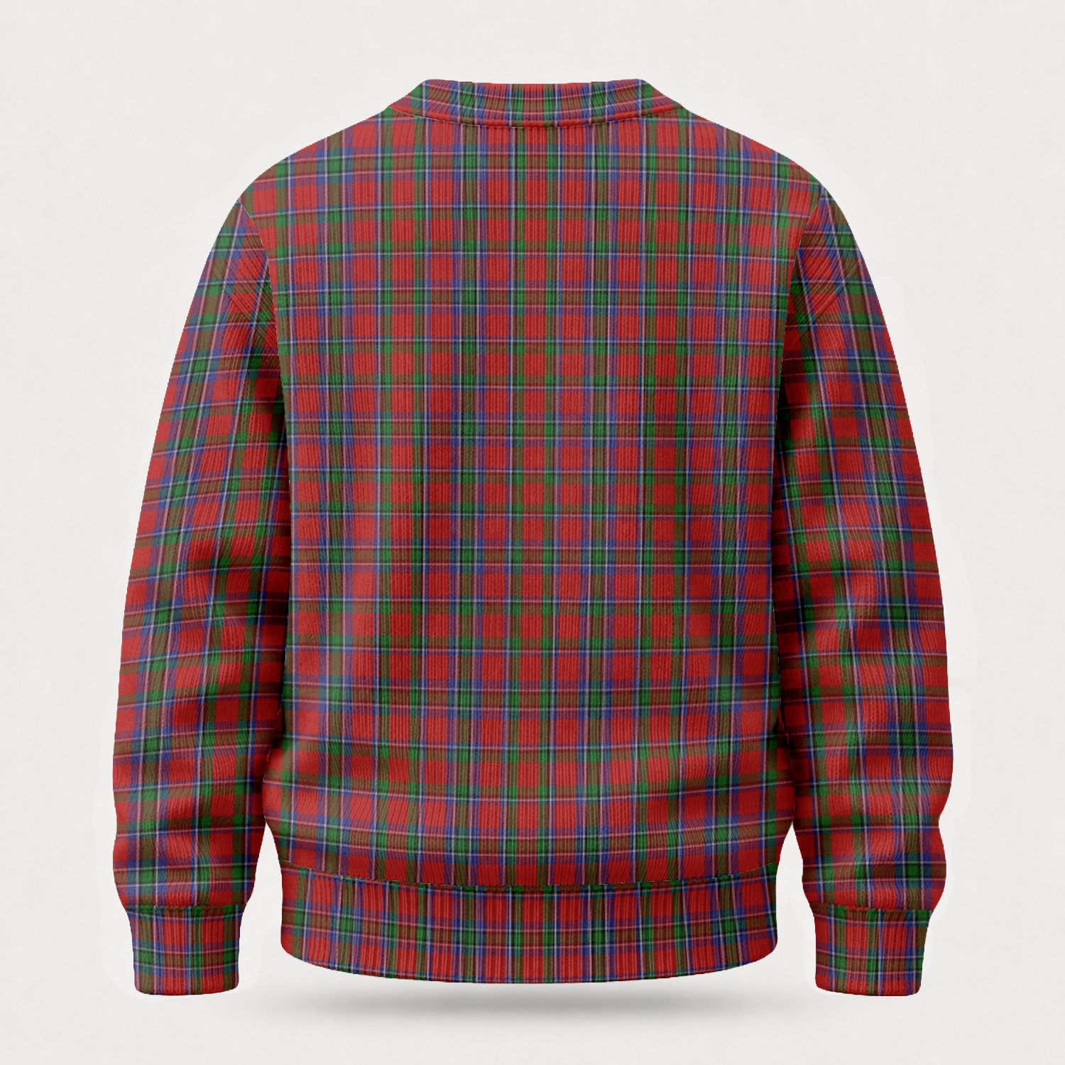 Lyall Tartan Crest Sweater