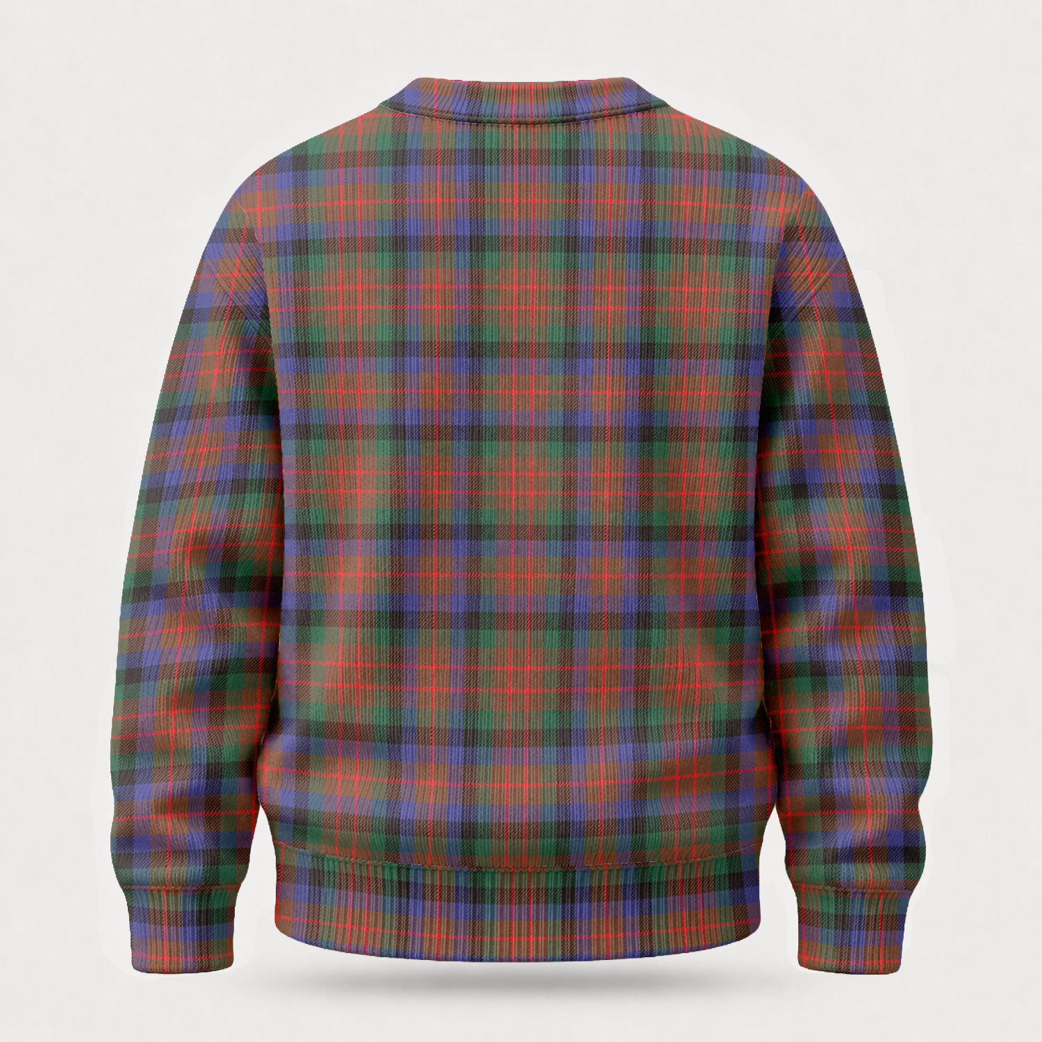 MacDuff Hunting Modern Tartan Crest Sweater