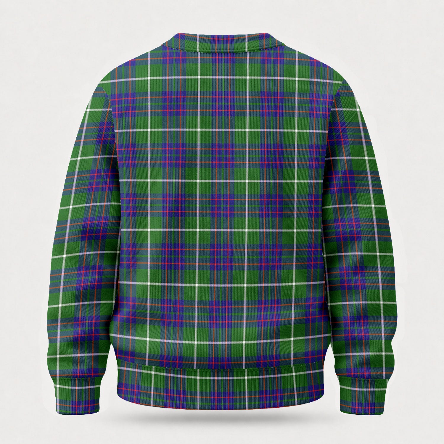 MacIntyre Hunting Modern Tartan Crest Sweater
