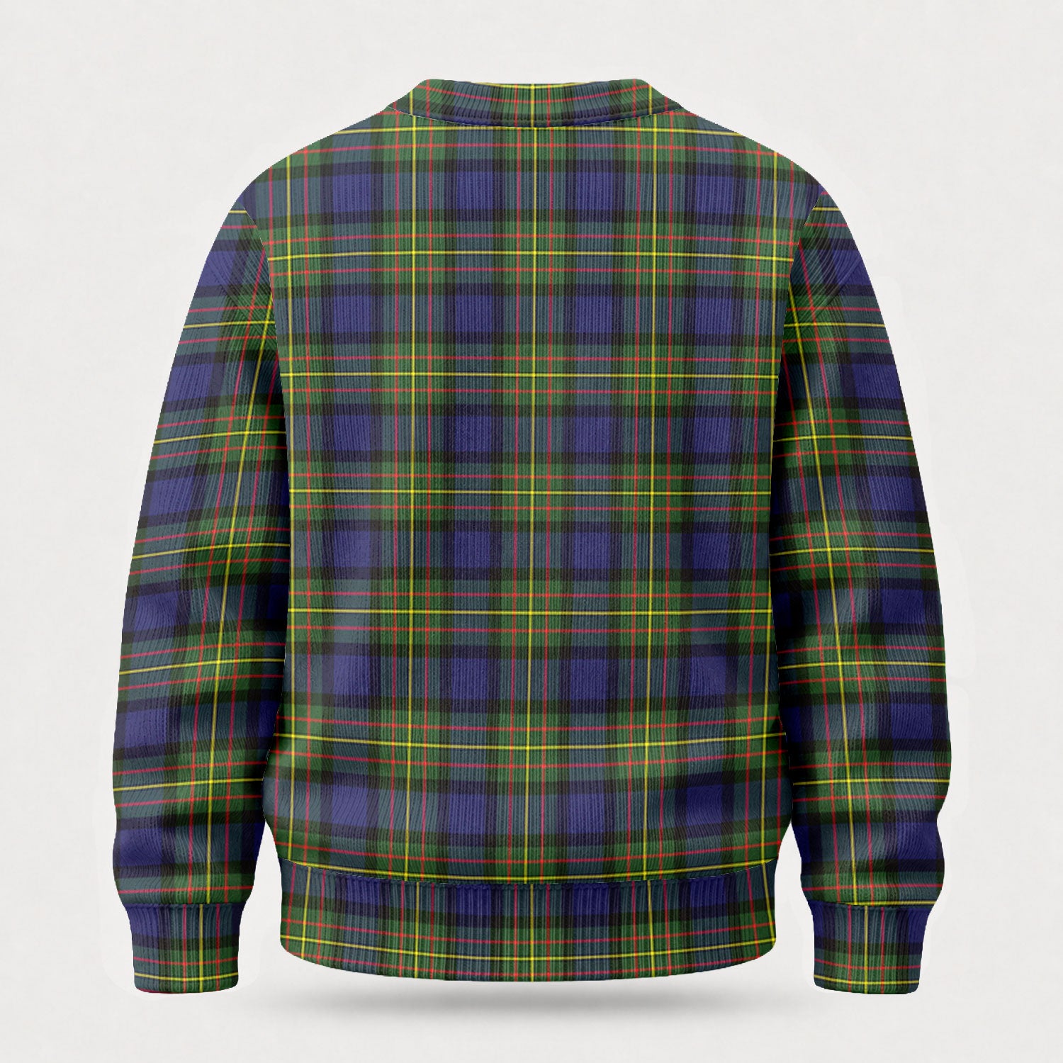 MacLaren Modern Tartan Crest Sweater