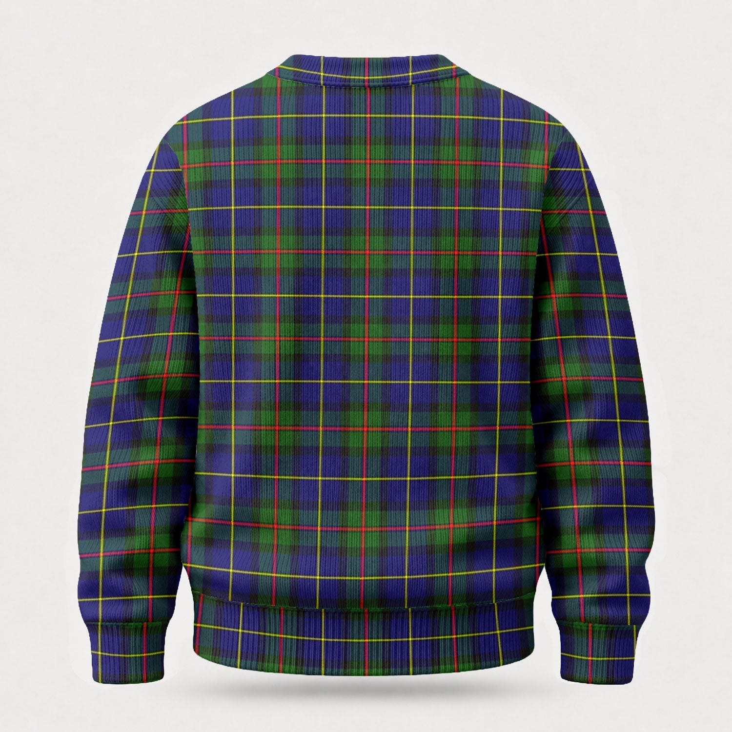 MacLeod of Harris Modern Tartan Crest Sweater