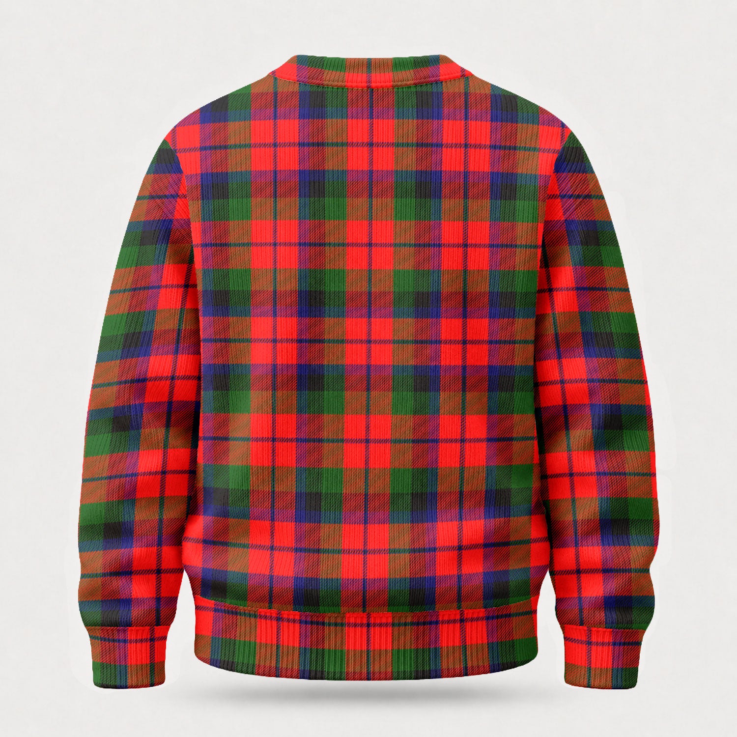 MacNaughten Tartan Crest Sweater