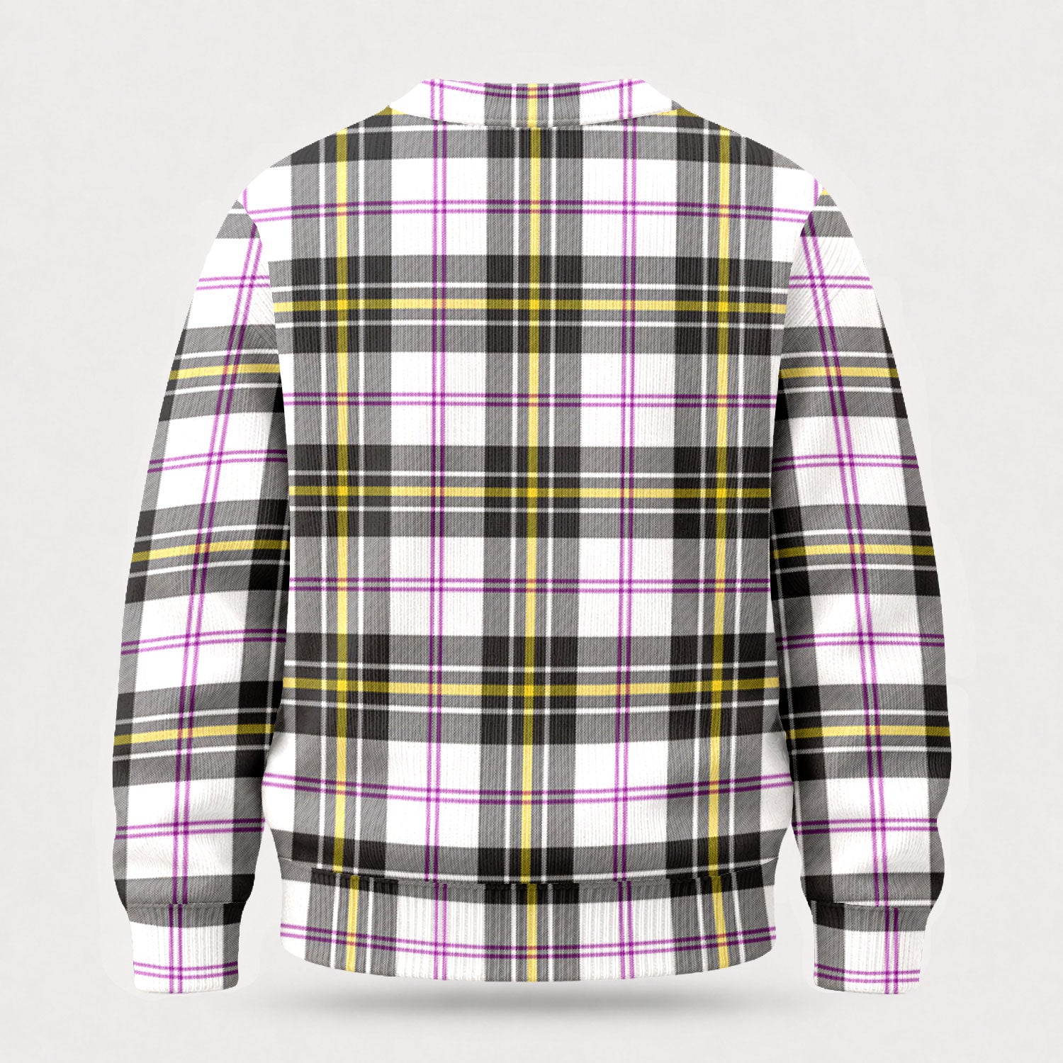 MacPherson Dress Modern Tartan Crest Sweater