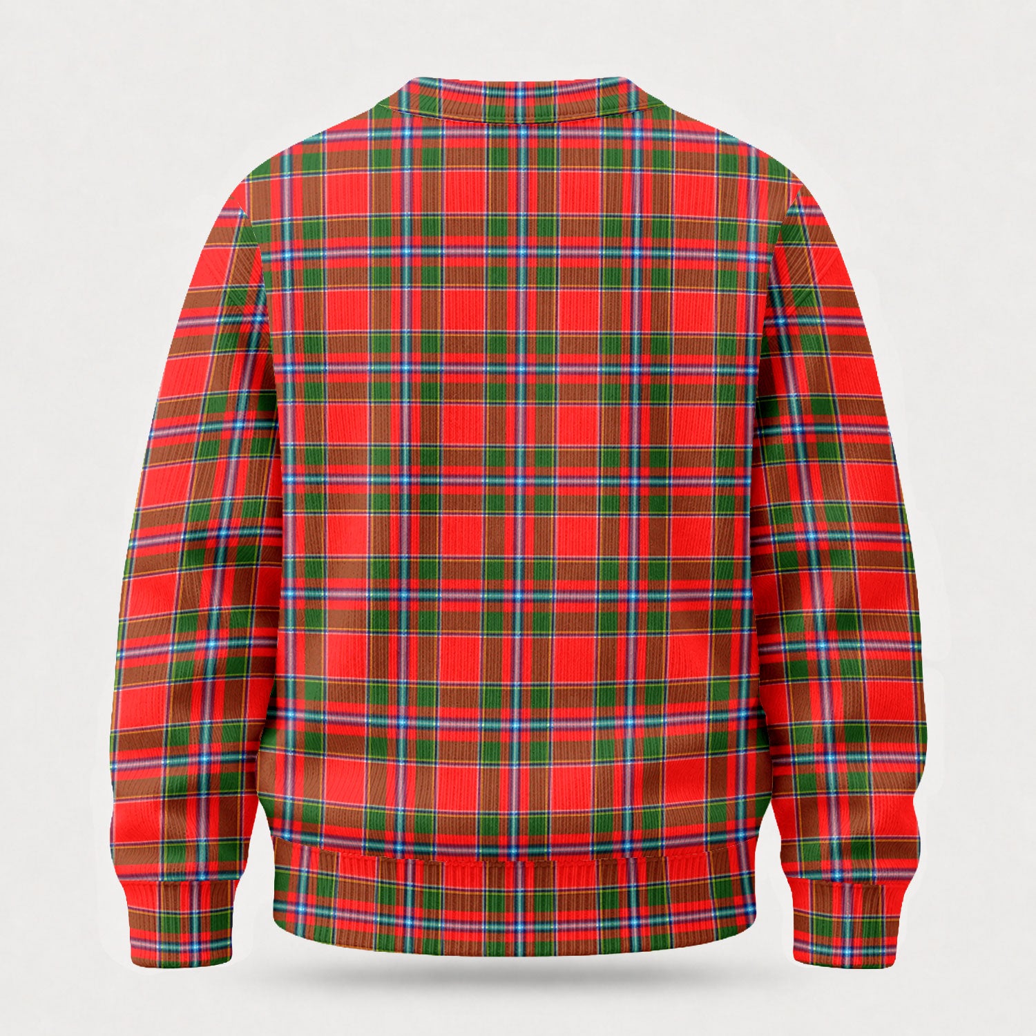 Maule Tartan Crest Sweater