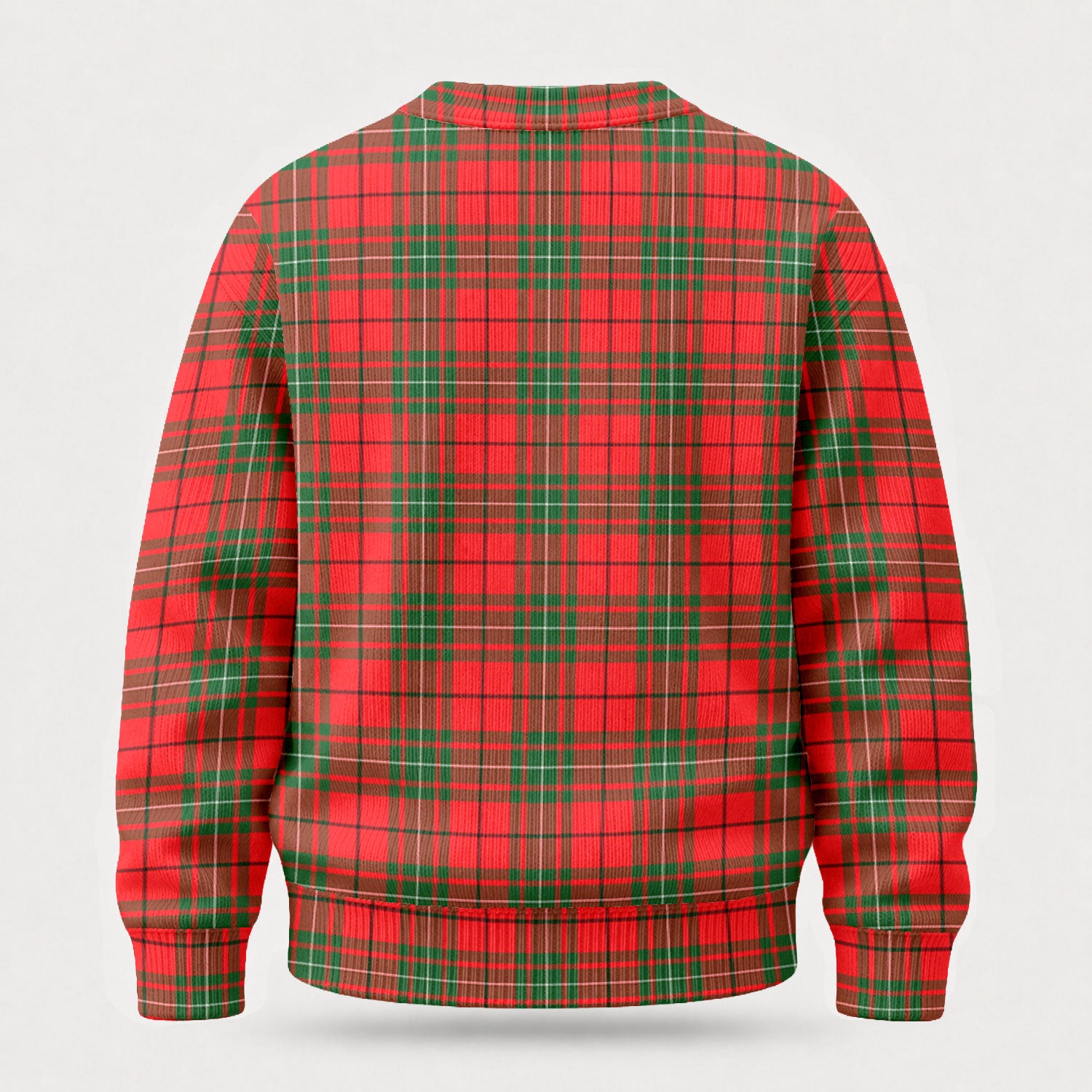 McAulay Modern Tartan Crest Sweater