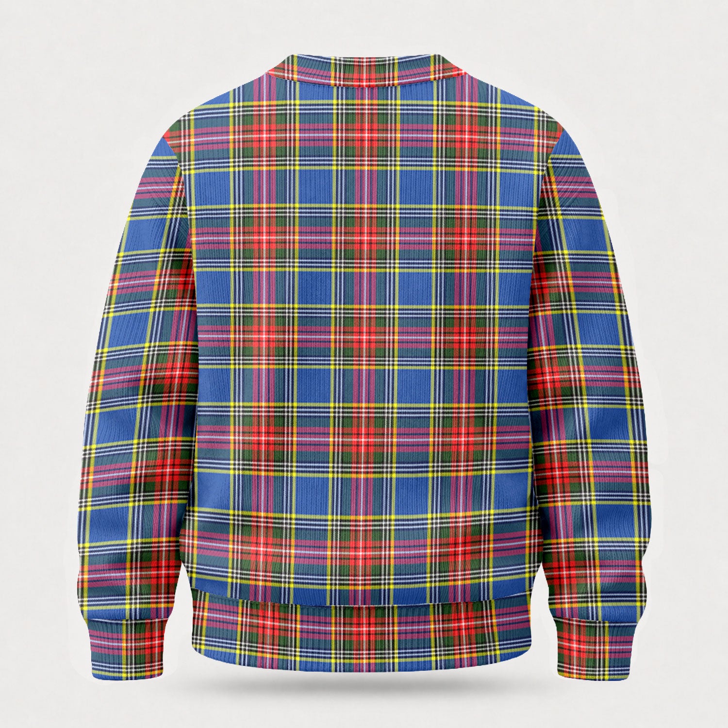 McBeth Modern Tartan Crest Sweater