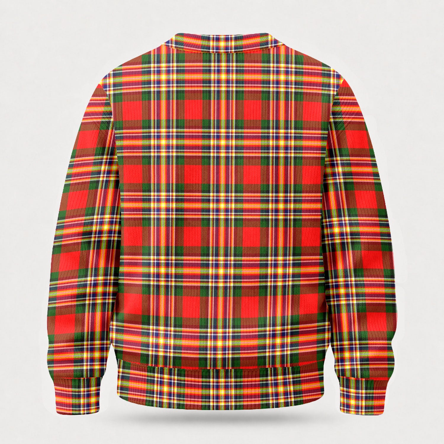 McGill Modern Tartan Crest Sweater