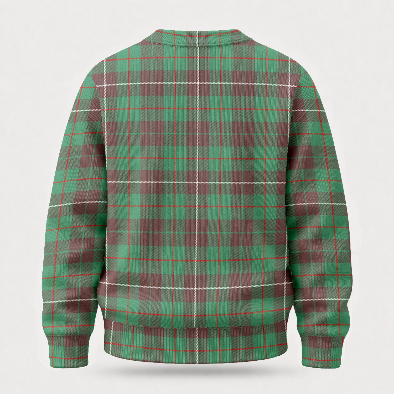 McKinnon Hunting Ancient Tartan Crest Sweater