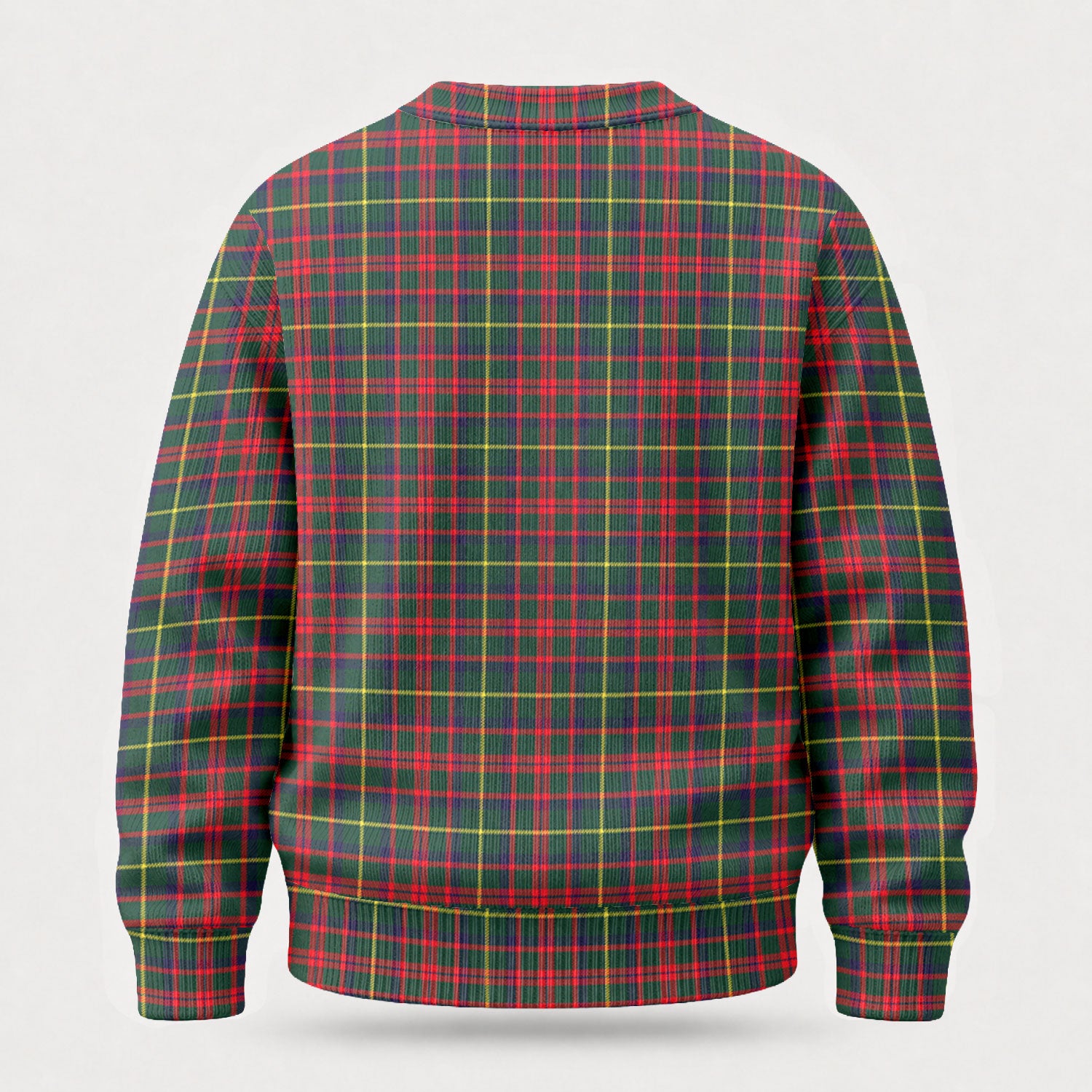 McKintosh Hunting Modern Tartan Crest Sweater