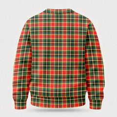 McLachlan Hunting Modern Tartan Crest Sweater