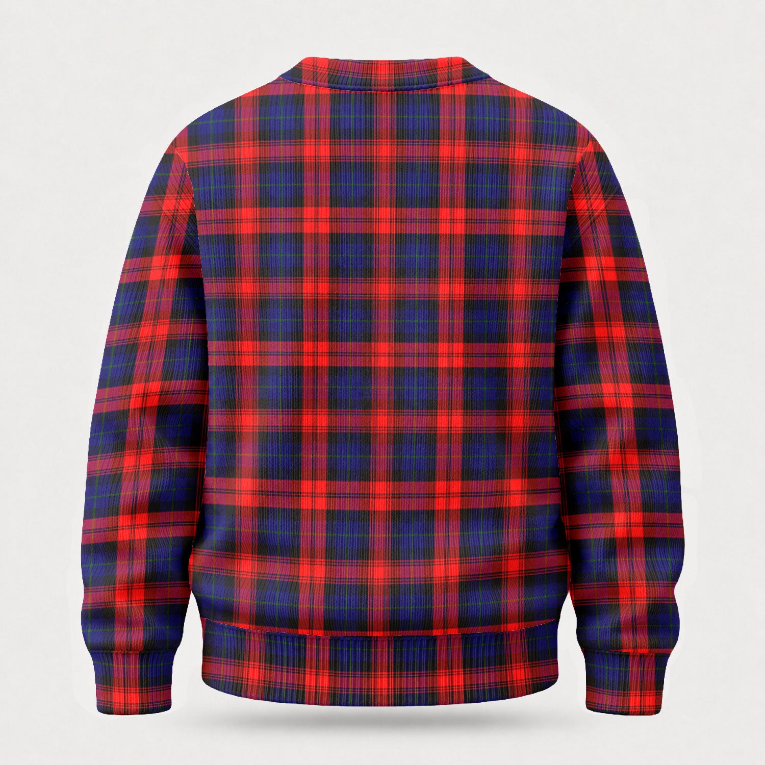 McLachlan Modern Tartan Crest Sweater