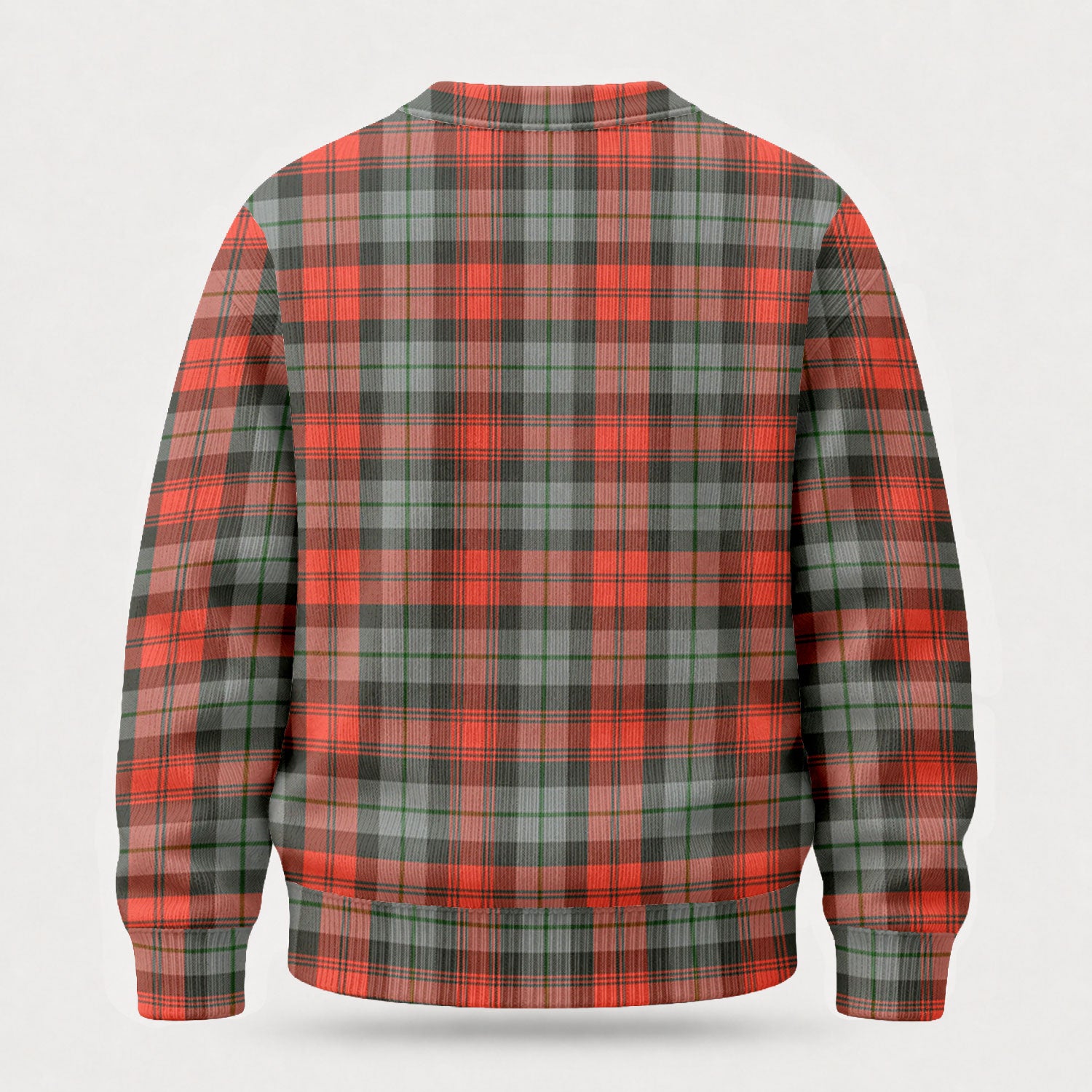 McLachlan Weathered Tartan Crest Sweater