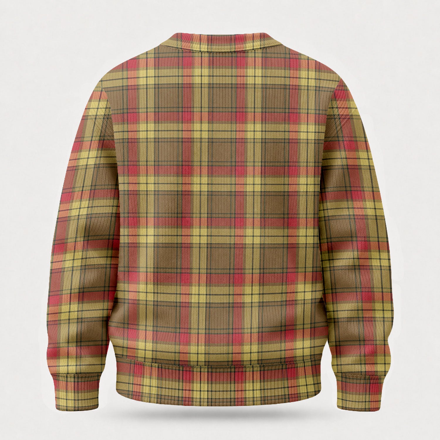 McMillan Old Weathered Tartan Crest Sweater