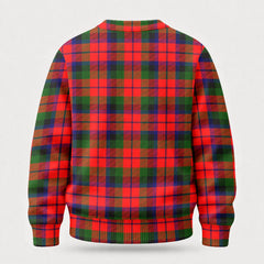 McNaughton Modern Tartan Crest Sweater