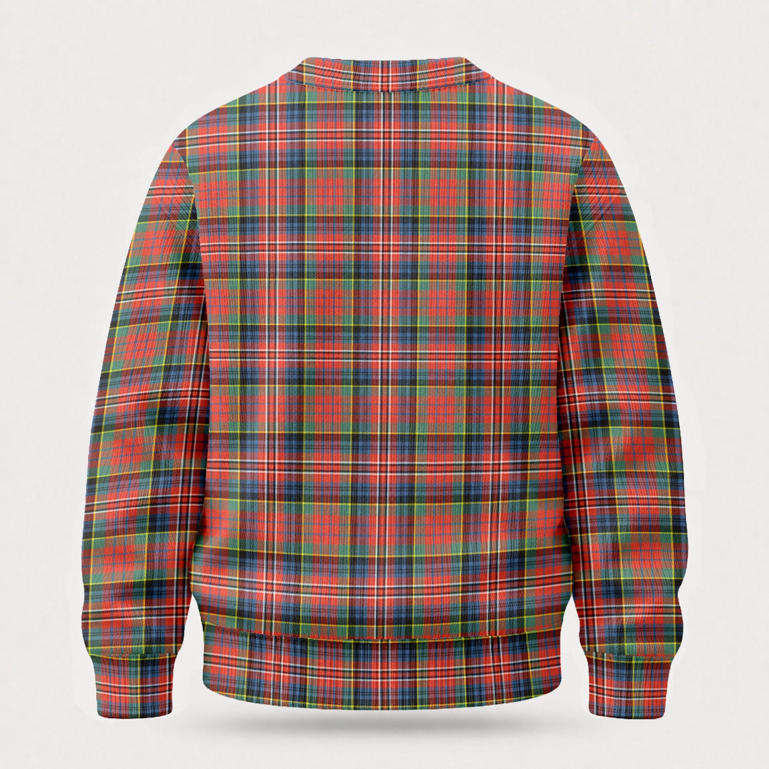 McPherson Ancient Tartan Crest Sweater