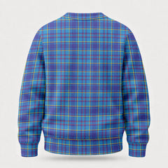 Mercer Modern Tartan Crest Sweater