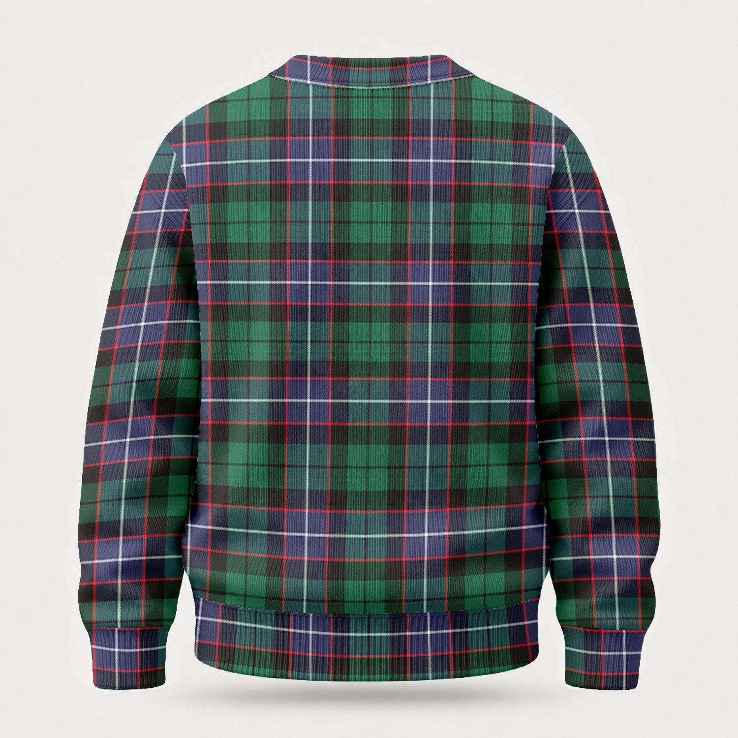 Mitchell Modern Tartan Crest Sweater