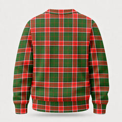 Pollock Tartan Crest Sweater