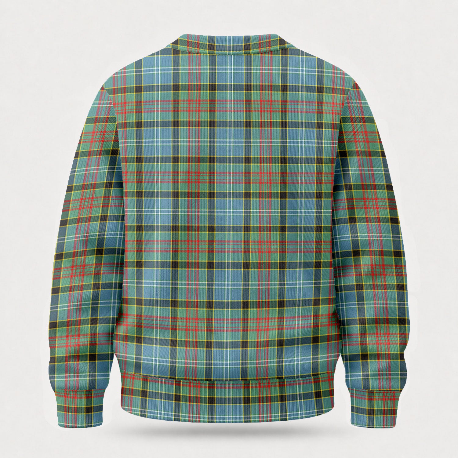 Porterfield Tartan Crest Sweater