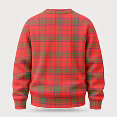 Ross Modern Tartan Crest Sweater