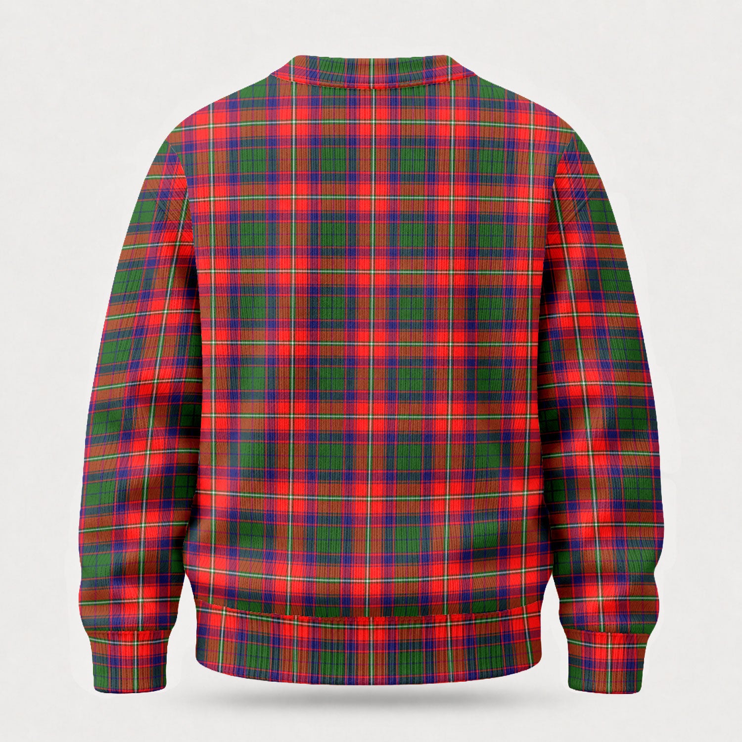 Roxburgh District Tartan Crest Sweater