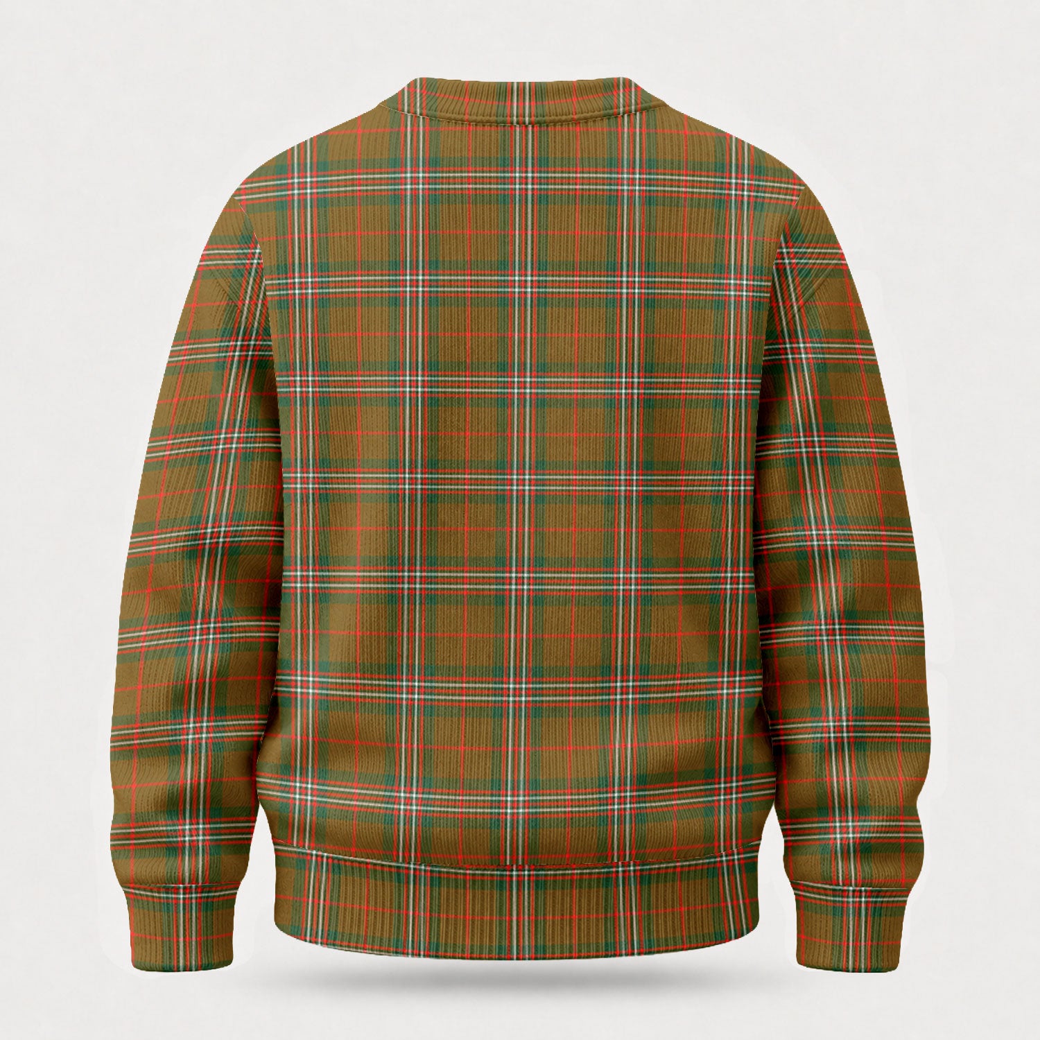 Scott Brown Modern Tartan Crest Sweater