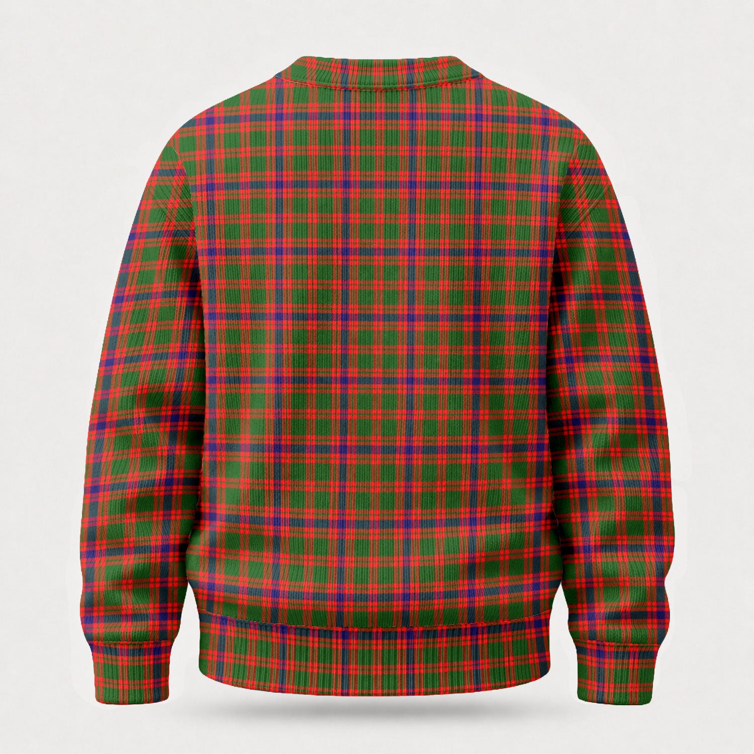 Skene Modern Tartan Crest Sweater