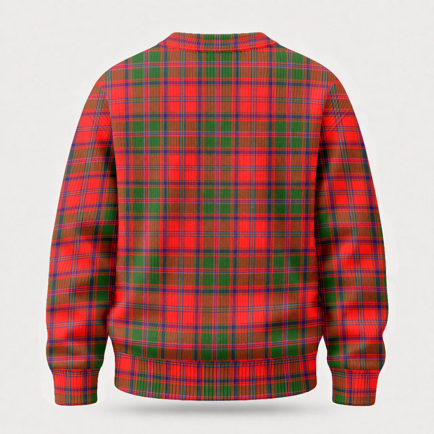Stewart of Appin Modern Tartan Crest Sweater