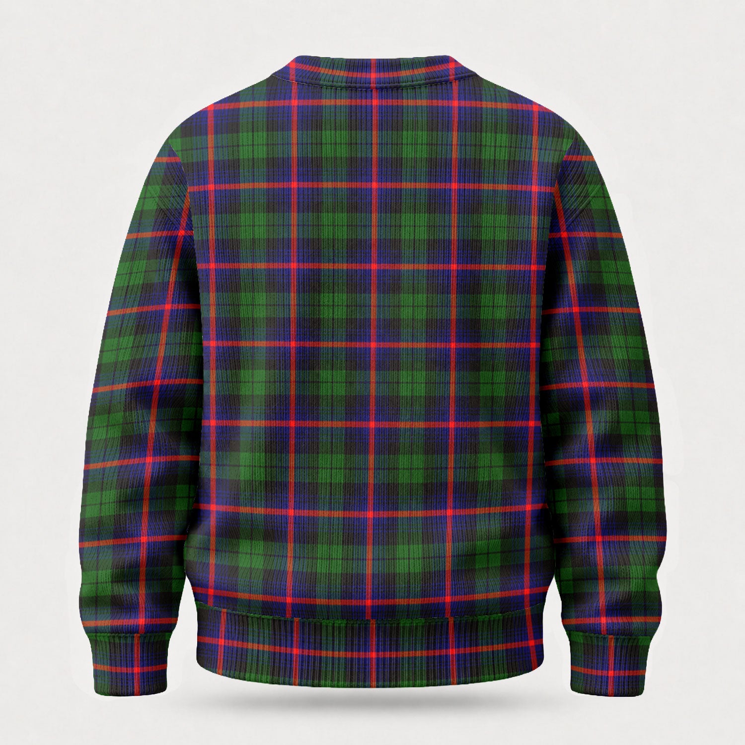 Urquhart Modern Tartan Crest Sweater
