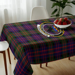 MacDonnell of Glengarry Modern Tartan Crest Tablecloth