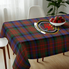 MacDuff Hunting Modern Tartan Crest Tablecloth