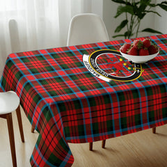 MacDuff Modern Tartan Crest Tablecloth