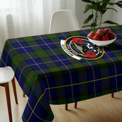 MacLeod of Harris Modern Tartan Crest Tablecloth