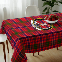 MacRae Modern Tartan Crest Tablecloth