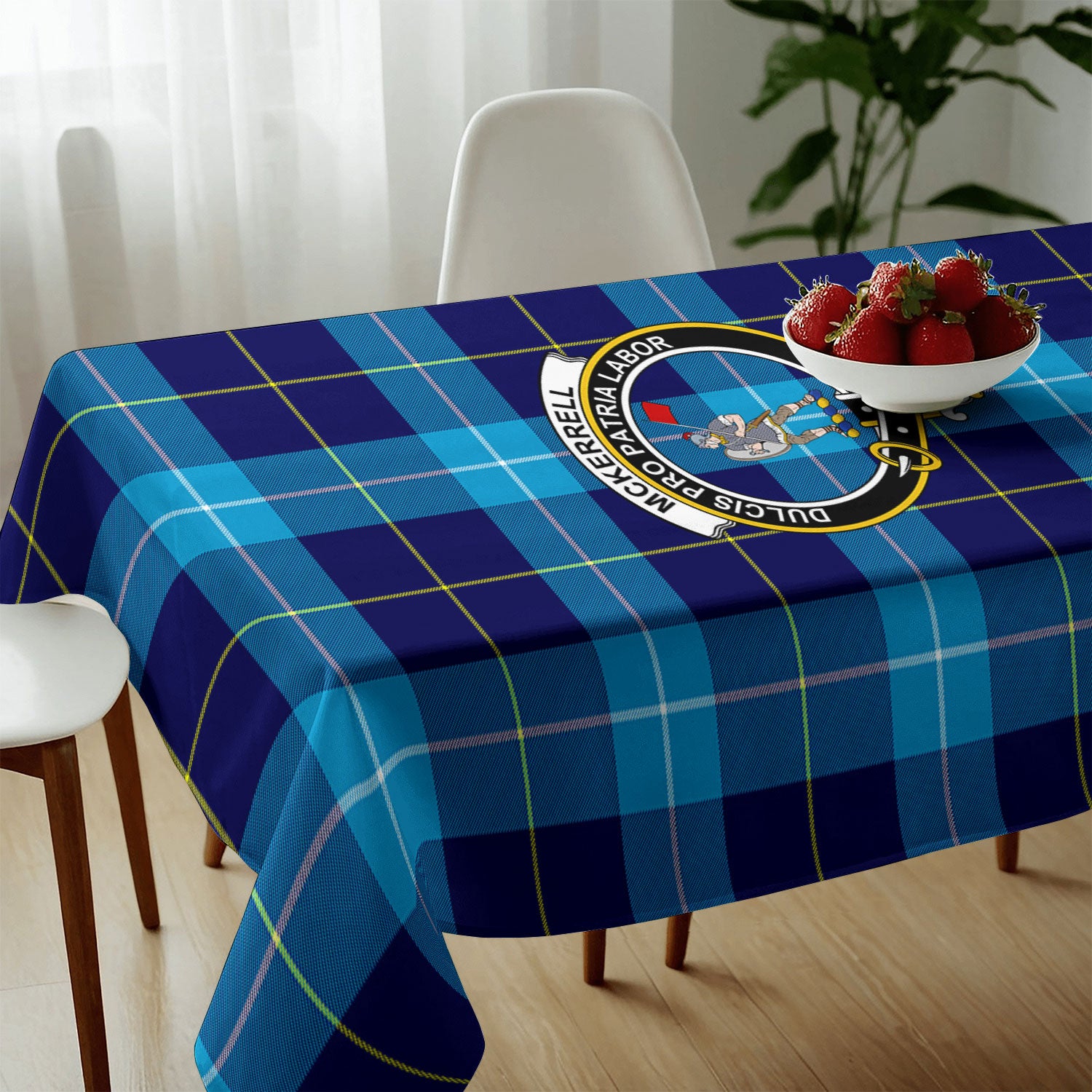 McKerrell Tartan Crest Tablecloth