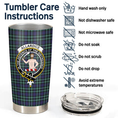 Allardice Tartan Crest Tumbler