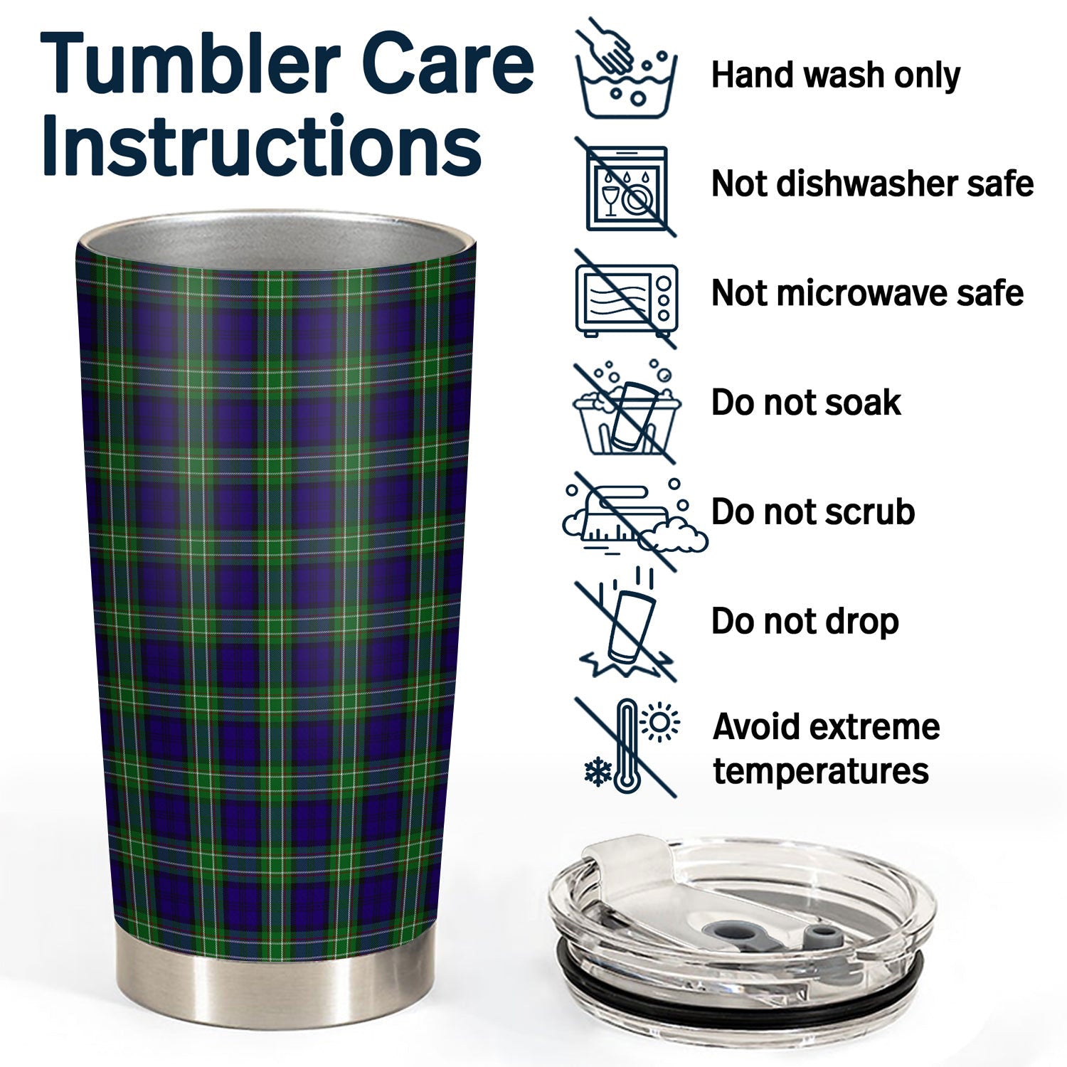 Allen Tartan Tumbler