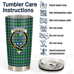 Arbuthnot Ancient Tartan Crest Tumbler