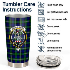 Bannerman Tartan Crest Tumbler