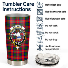 Belshes Tartan Crest Tumbler